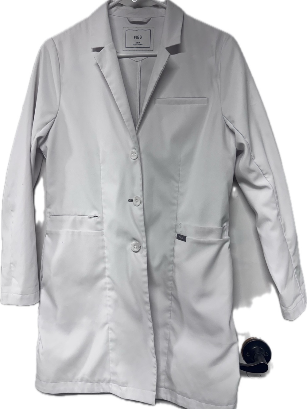 Figs Women's White Lab Coat